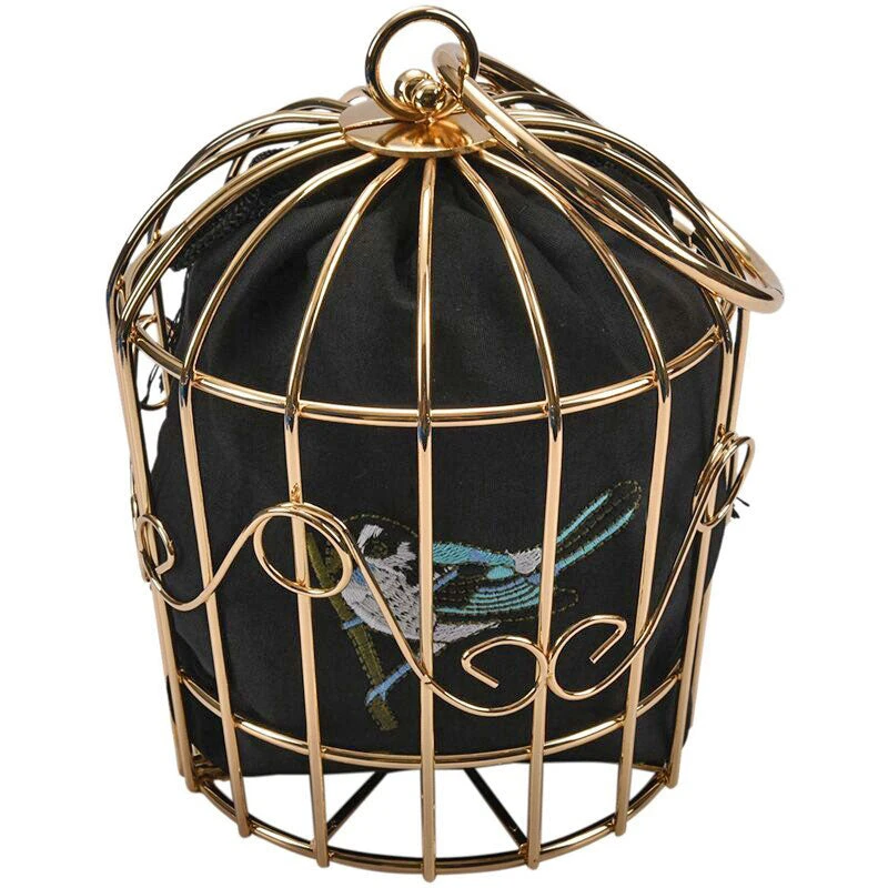 Nicoletta Carlone ACCESSORIES "Avery" Birdcage Shaped Bag (pre-order) 6 Nicoletta Carlone ACCESSORIES "Avery" Birdcage Shaped Bag (pre-order)