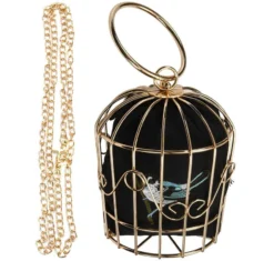 Nicoletta Carlone ACCESSORIES "Avery" Birdcage Shaped Bag (pre-order) 13 Nicoletta Carlone ACCESSORIES