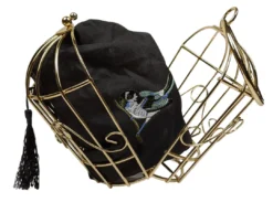 Nicoletta Carlone ACCESSORIES "Avery" Birdcage Shaped Bag (pre-order)