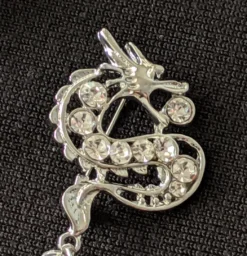 Nicoletta Carlone "Neri" Dragon Chatelaine Brooch Shop