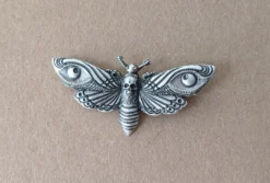 Nicoletta Carlone "Riella" Death Head Moth Brooch Shop
