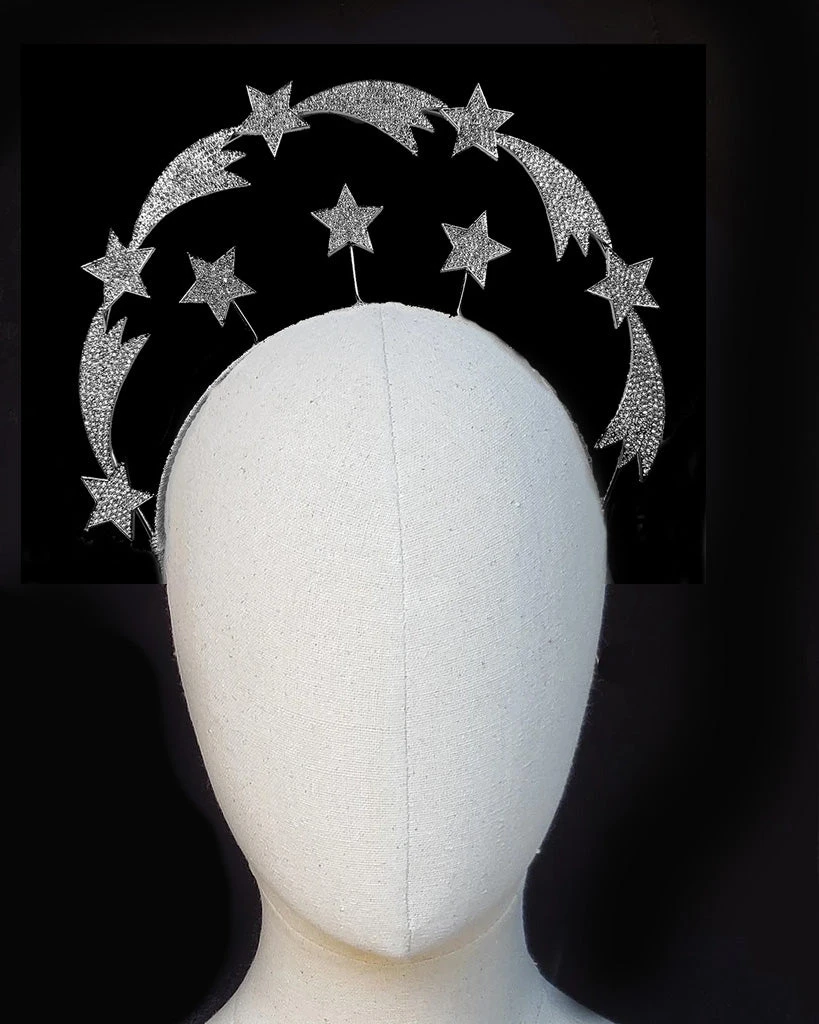 Nicoletta Carlone "Cosima" Comet And Star Halo Crown 3 Nicoletta Carlone "Cosima" Comet And Star Halo Crown