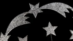 Nicoletta Carlone "Cosima" Comet And Star Halo Crown