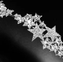Nicoletta Carlone "Leda" Rhinestone Star Headband