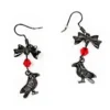 Nicoletta Carlone JEWELRY "Aidan" Raven Earrings