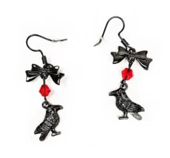 Nicoletta Carlone JEWELRY "Aidan" Raven Earrings