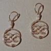 Nicoletta Carlone Shop "Lissa" Gold Tone Snake Earrings