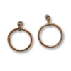 Nicoletta Carlone JEWELRY "Marilyn" Golden Hoop Earrings