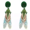 Nicoletta Carlone Shop "Sabina" Acrylic Cicada Earrings