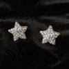 Nicoletta Carlone "Bebe" Rhinestone Star Stud Earrings