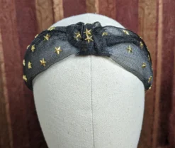 Nicoletta Carlone Shop "Allaire" Tulle And Stars Top Knot Headband