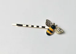 Nicoletta Carlone "Bea" Enamel And Gold-tone Bee Hair Pin