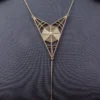 Nicoletta Carlone "Ophelia" Art Nouveau Spiderweb Necklace Shop