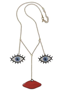 Nicoletta Carlone "Aimee" Face Necklace