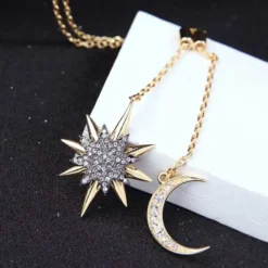 Nicoletta Carlone "Carol" Celestial Necklace - Gold-tone