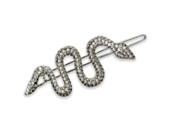 Nicoletta Carlone "Leyton" Rhinestone Snake Hairpin Shop