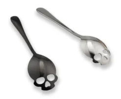 Nicoletta Carlone "Skully" Skull Teaspoon HOUSEWARES