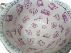 Nicoletta Carlone "Natalie" 1920s Style Fortune Telling Teacup And Saucer Set 16 Nicoletta Carlone