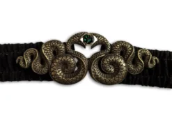 Nicoletta Carlone "Delphi" Victorian Style Snake Belt Buckle