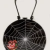 Nicoletta Carlone "Nora" Spiderweb And Rose Purse