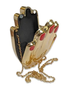 Nicoletta Carlone Shop "Delia" Hand Purse - Golden