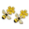 Nicoletta Carlone "Orabella" Bee And Flower Earrings Shop 1 Nicoletta Carlone "Orabella" Bee And Flower Earrings Shop