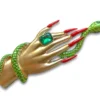Nicoletta Carlone "Norma" Hand And Serpent Brooch