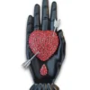 Nicoletta Carlone JEWELRY "Salome" Heart In Hand Brooch