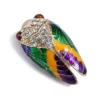 Nicoletta Carlone "Viola" Enamel Cicada Brooch Shop 2 Nicoletta Carlone "Viola" Enamel Cicada Brooch Shop