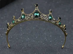 Nicoletta Carlone "Esmeralda" Golden Crown JEWELRY
