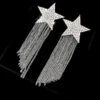 Nicoletta Carlone "Alyssa" Silver-tone Star Tassel Earrings Shop
