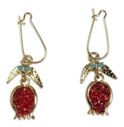 Nicoletta Carlone Shop "Zoila" Pomegranate Earrings
