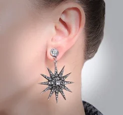 Nicoletta Carlone "Quinn" Starburst Earrings