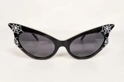 Nicoletta Carlone "Amelia" Mid-century Style Spiderweb Sunglasses