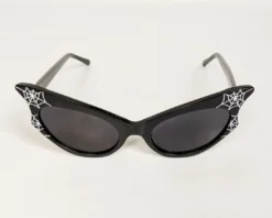 Nicoletta Carlone "Amelia" Mid-century Style Spiderweb Sunglasses