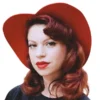 Nicoletta Carlone "Sloane" Classic 1940s Style Heart Floppy Hat