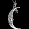 Nicoletta Carlone "Merope" Crescent Moon Necklace Shop