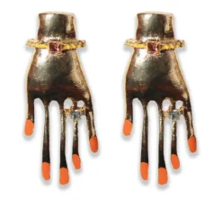 Nicoletta Carlone "Lucinde" Hand Earrings