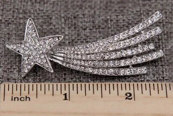 Nicoletta Carlone "Cassiopeia" Shooting Star Brooch JEWELRY 4 Nicoletta Carlone "Cassiopeia" Shooting Star Brooch JEWELRY