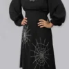 Nicoletta Carlone "Columba" 1940s Style Spiderweb Dress