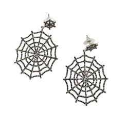 Nicoletta Carlone Shop "Alexis" Spiderweb Earrings
